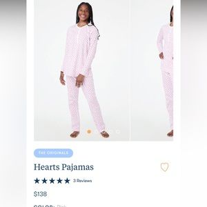 Roller Rabbit Hearts Pajamas